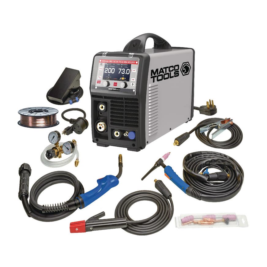200A MULTMIG WELDER WITH AC TIG MG200SP Matco Tools