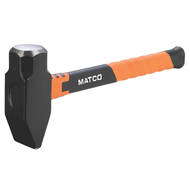 4 LBS. BLACKSMITH HAMMER WITH FIBERGLASS HANDLE
