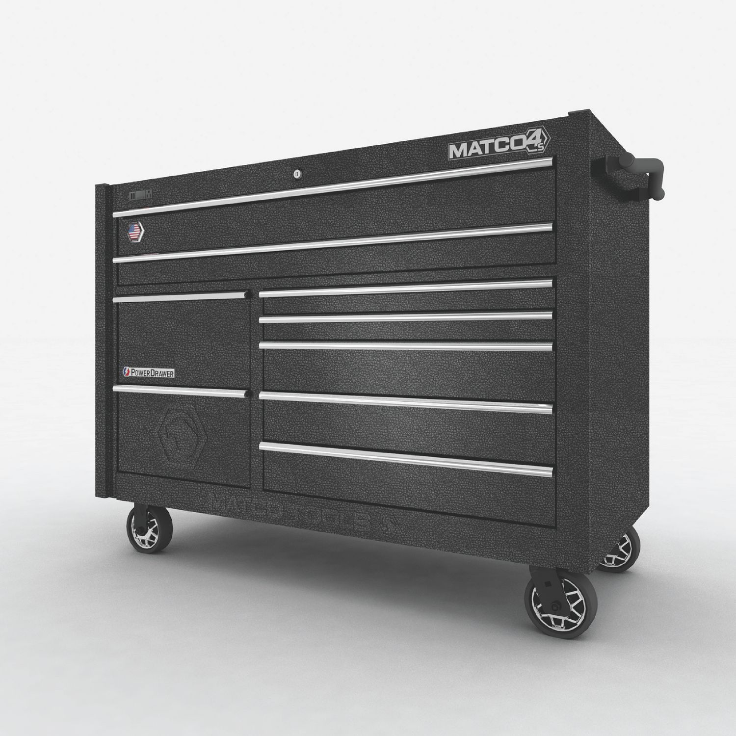 57 DOUBLE-BAY 28 DEEP 9-DRAWER 4S TB TOOLS FOR THE CAUSE TOOLBOX  4228TB-PINKRBN22