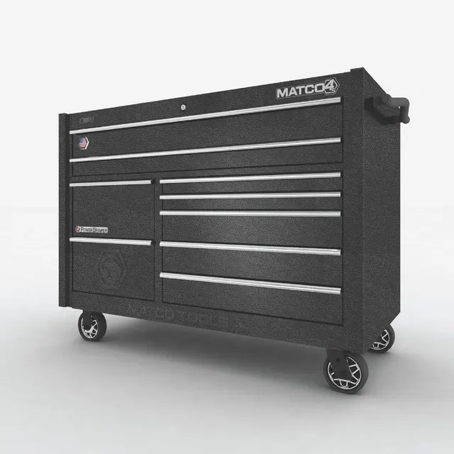 CUSTOM 57" x 28" DOUBLE-BAY 4s SERIES TOOLBOX
