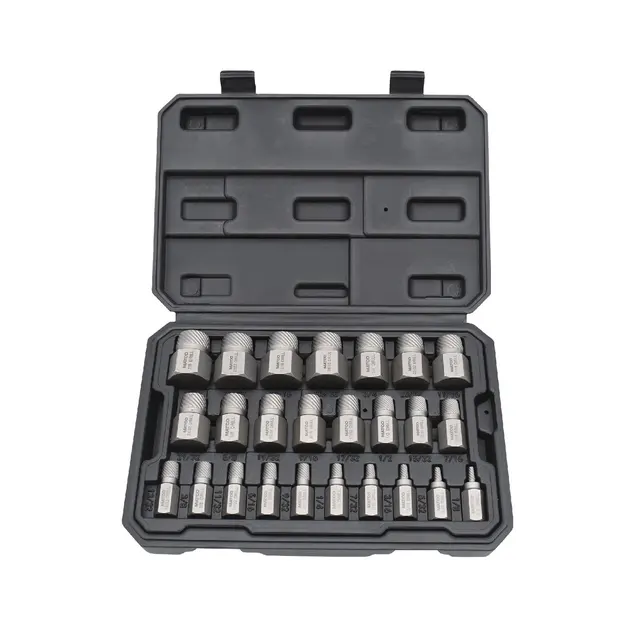 25 PIECE SCREW EXTRACTOR SET