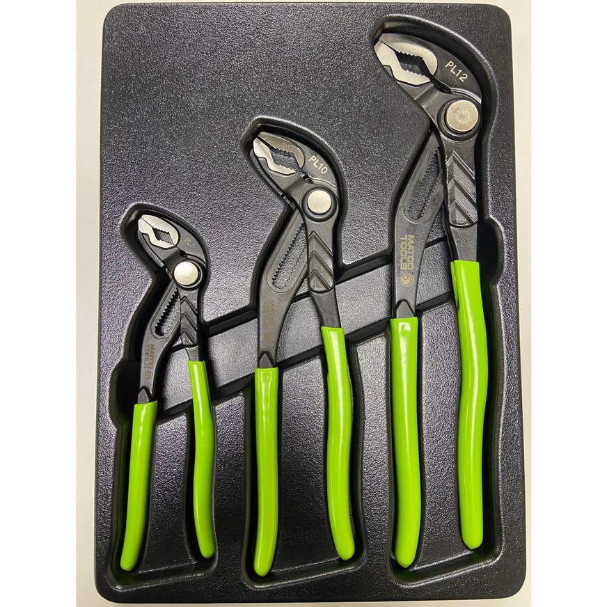 3 PIECE SLIP JOINT PLIERS SET PL3S Matco Tools