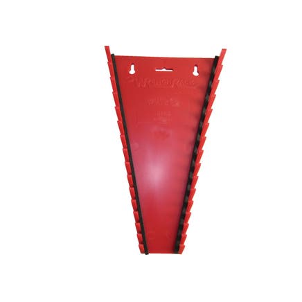 15 SLOT STANDARD WRENCH RACK RED
