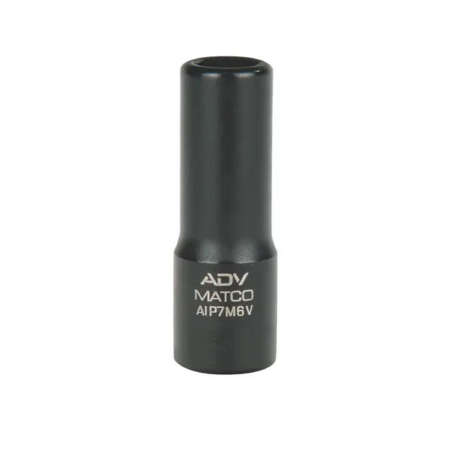 1/4" DRIVE 7MM METRIC 6 POINT MID-LENGTH IMPACT SOCKET