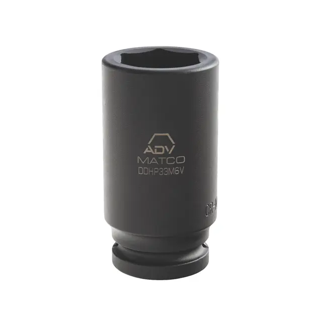 3/4" DRIVE 33MM METRIC 6 POINT DEEP HD IMPACT SOCKET