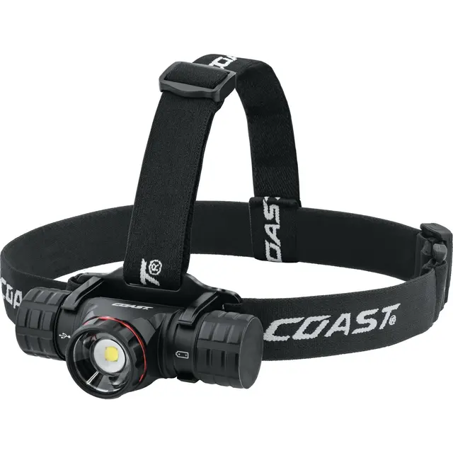 COAST 2,700 LUMENS MULTI-PURPOSE RECHAREGABLE DUAL POWER HEADLAMP