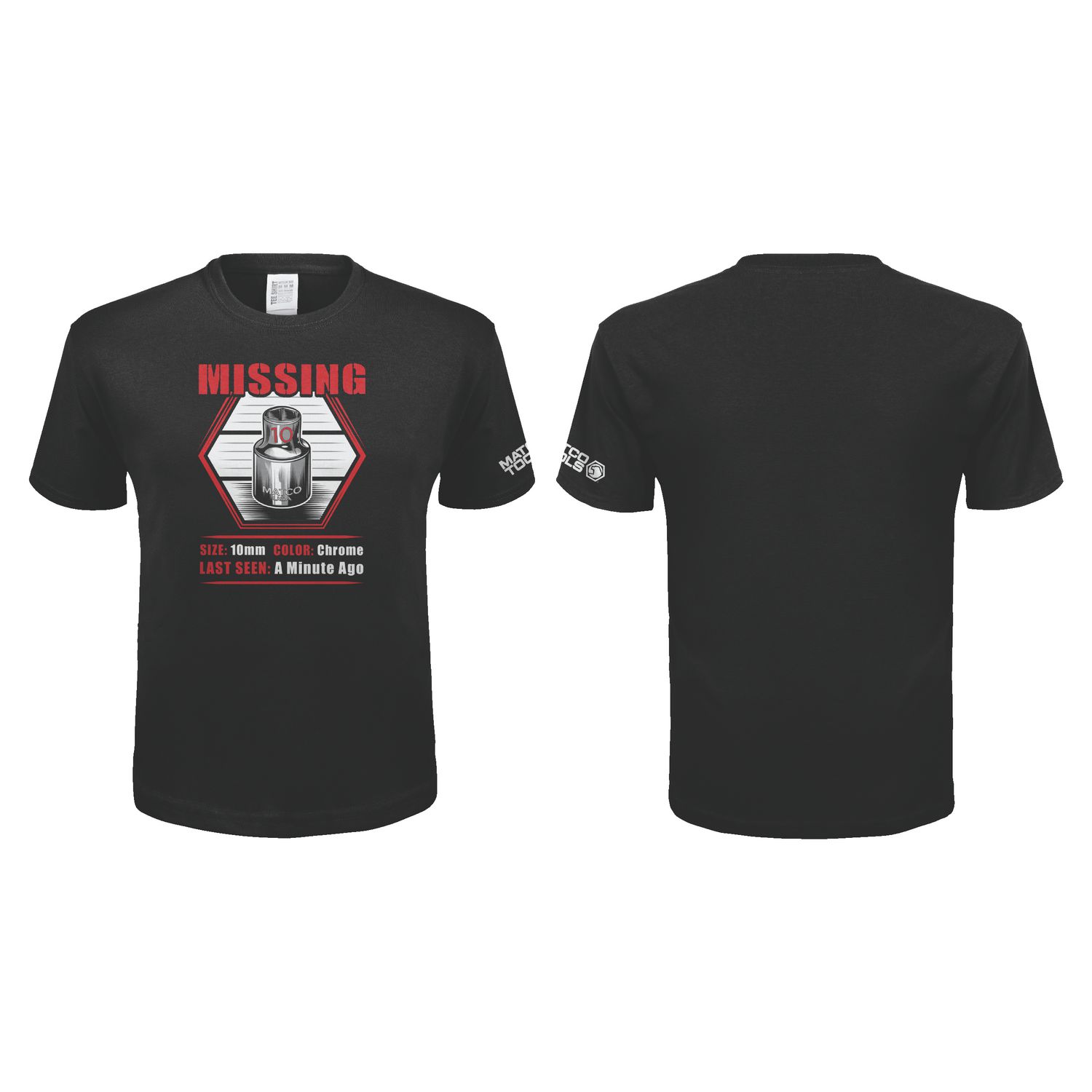 MISSING T SHIRT M PDMT590M Matco Tools