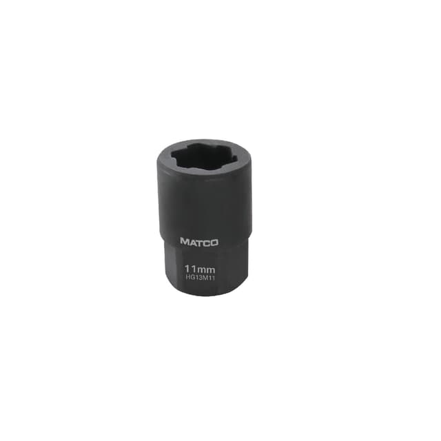 11MM 3/8” DRIVE HEX GRIP IMPACT SOCKET