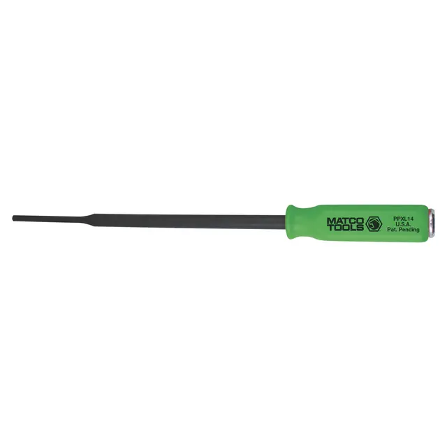 16" EXTRA LONG 1/4" DIAMETER PIN PUNCH