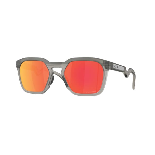 HSTN SQ MATTE GRAY SMOKE WITH PRIZM™ RUBY