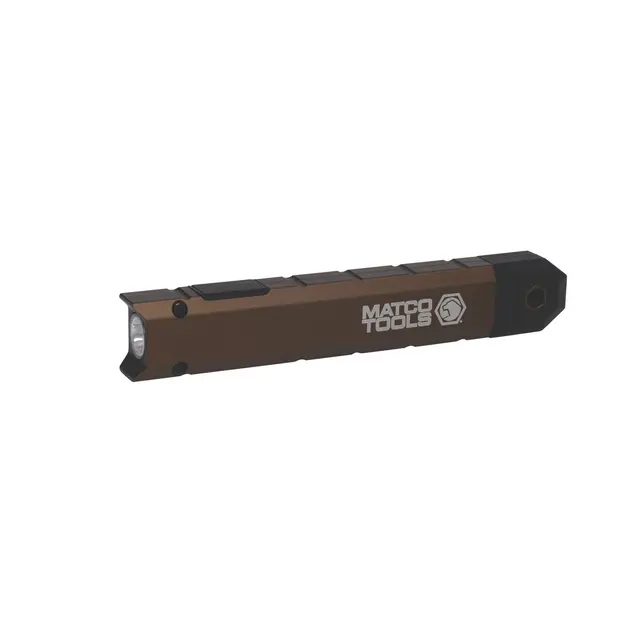 MATCO SLIM 1000 LUMEN RECHARGEABLE FLASHLIGHT - BROWN