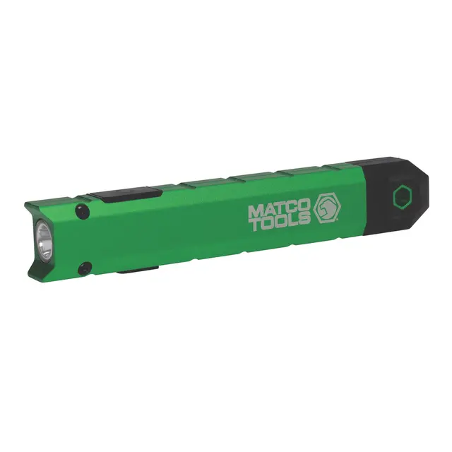 MATCO SLIM 1000 LUMEN RECHARGEABLE FLASHLIGHT - GREEN