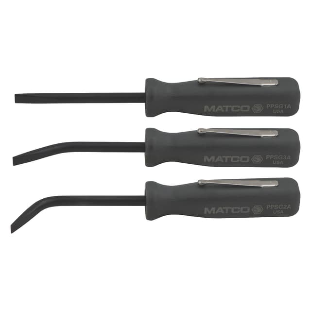 3 PIECE POCKET PRY BAR SET - SHADOW GRAY