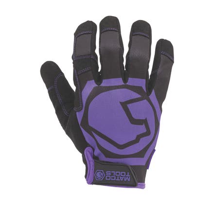 GRIP TOUCH GLOVE PURPLE L