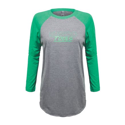 WOMEN'S ENVY RAGLAN T-SHIRT -M