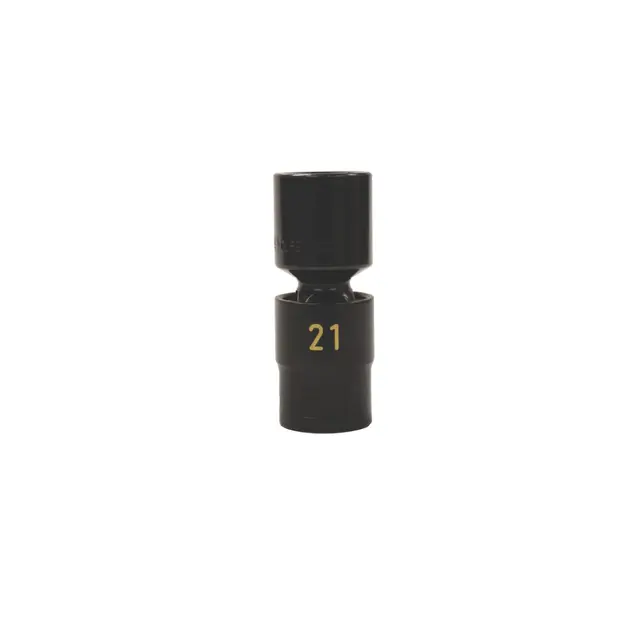 1/2" DRIVE 21MM METRIC 6 POINT UNIVERSAL IMPACT SOCKET
