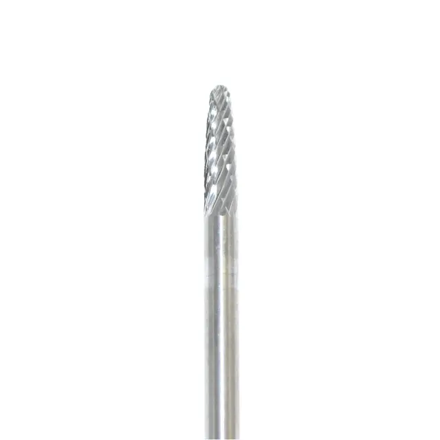 TREE RADIUS, 1/8" X 1/2" X 1/8", DOUBLE CUT BURR