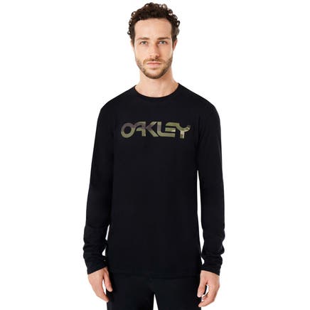 OAKLEY MARK II LONG SLEEVED TEE BLACKOUT - XL