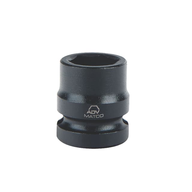 1/2" DRIVE 22MM METRIC 6 POINT STUBBY IMPACT SOCKET