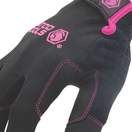 TOUCHSCREEN COMPATIBLE GLOVES - PINK, MEDIUM