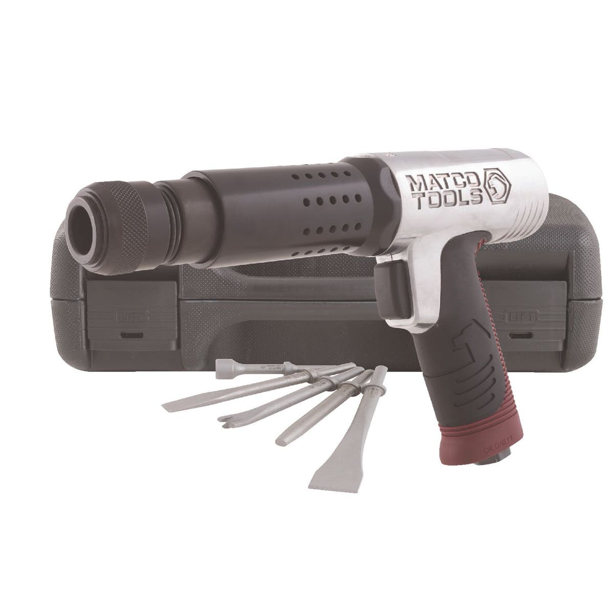 LONG BARREL PNEUMATIC AIR HAMMER KIT MT2816K Matco Tools