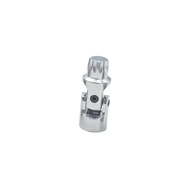 1/4" DRIVE 10M STUBBY UNIVERSAL TRIPLE SQUARE BIT SOCKET