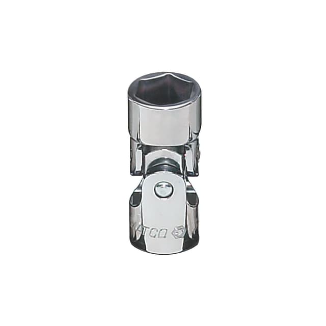 3/8" DRIVE 1/2" SAE 6 POINT UNIVERSAL CHROME SOCKET