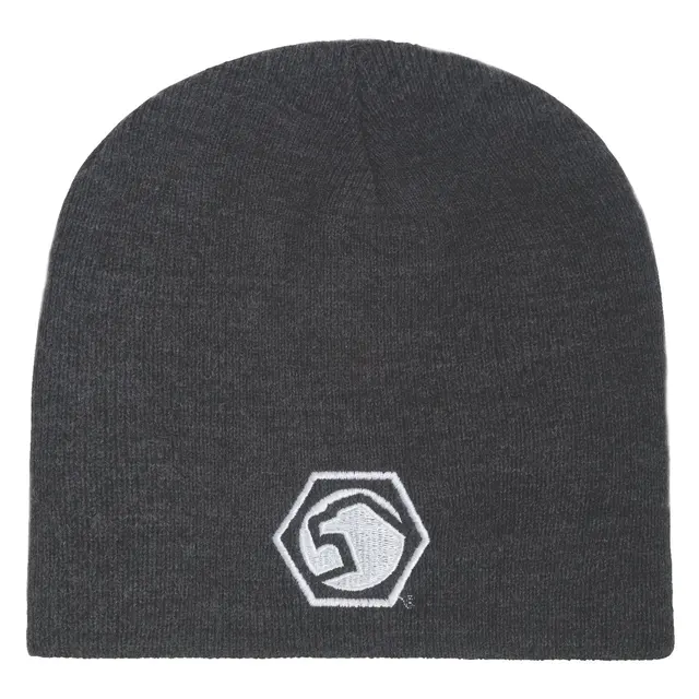 DARK HEATHER BEANIE