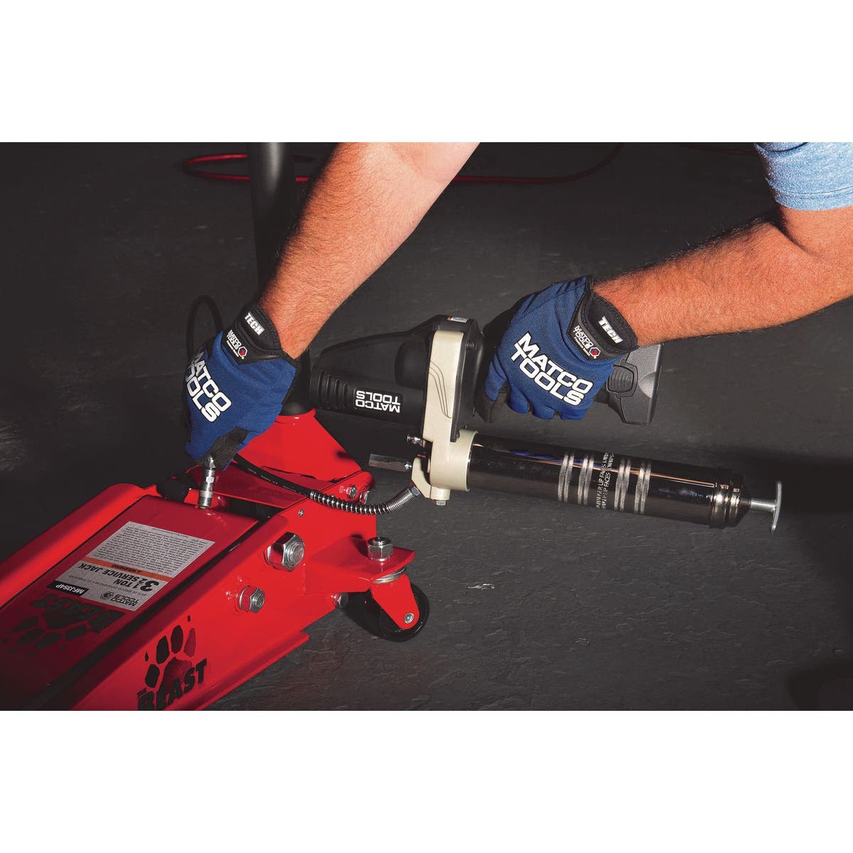 16V CORDLESS INFINIUM™ GREASE GUN MCL16GG Matco Tools