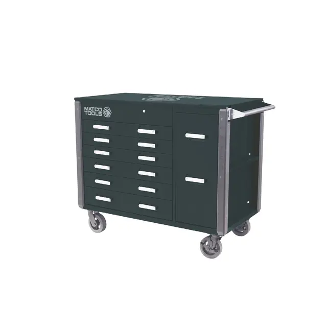 49” x 25” MSC5 POWERED TOOL CART (GRAY/CHROME)