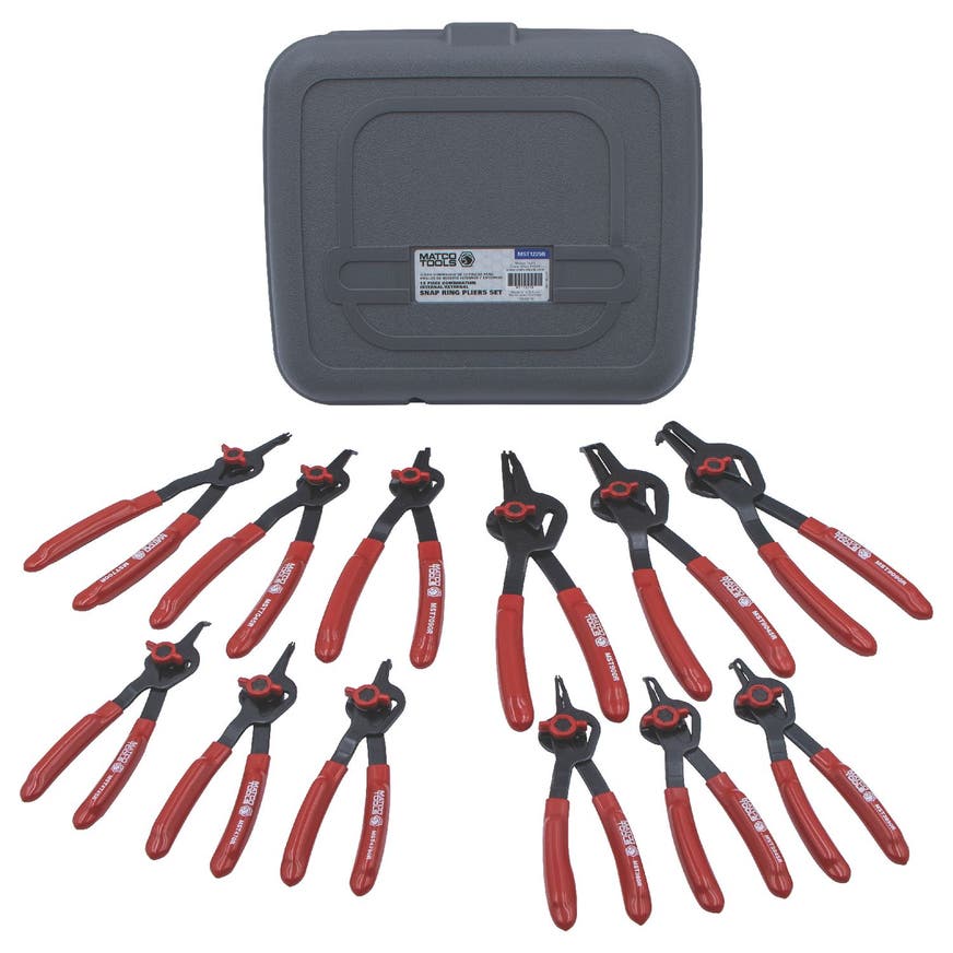 12 PIECE SNAP RING PLIERS SET MST1225B Matco Tools
