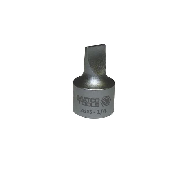 1/4 " (.25) FLAT TIP DRIVER