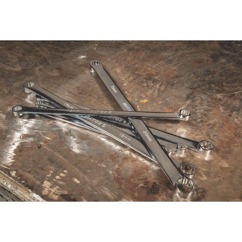 6 PIECE XL ZERO DEGREE OFFSET WRENCH SET SRBZXL62T Matco Tools