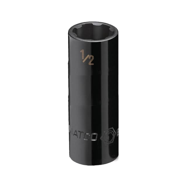 1/4" DRIVE 1/2" SAE 6 POINT DEEP PRO NON-SLIP IMPACT SOCKET