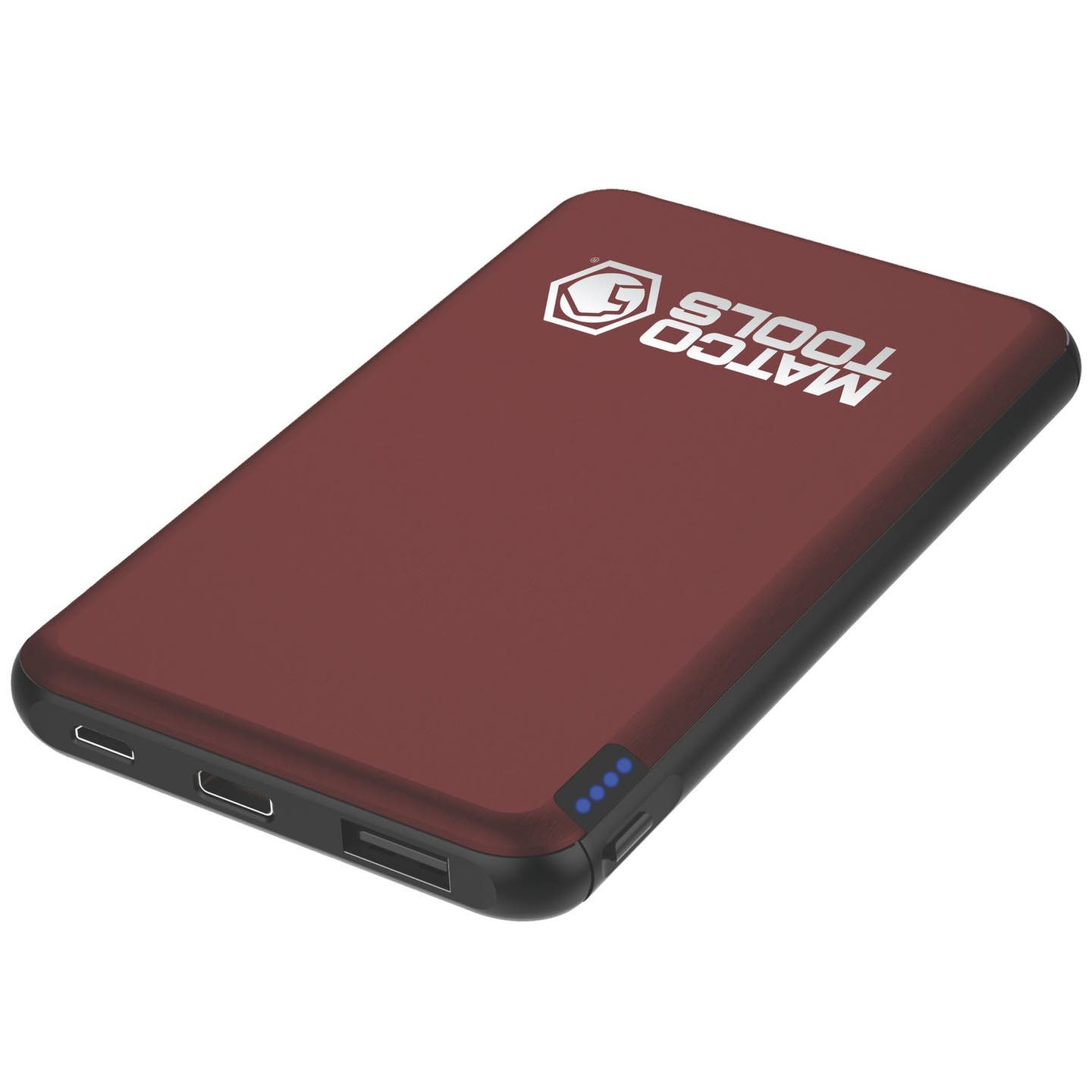 5000MAH POWERBANK - BURGUNDY