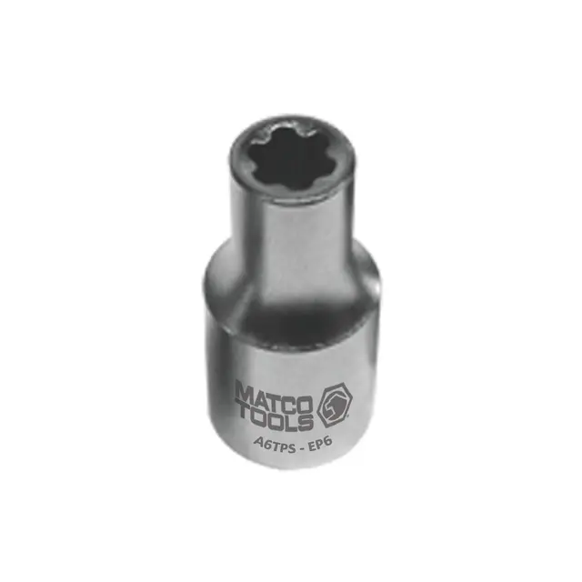 1/4" DRIVE EP6 TORX PLUS SOCKET