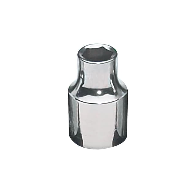 3/8" DRIVE 6MM METRIC 6 POINT CHROME SOCKET
