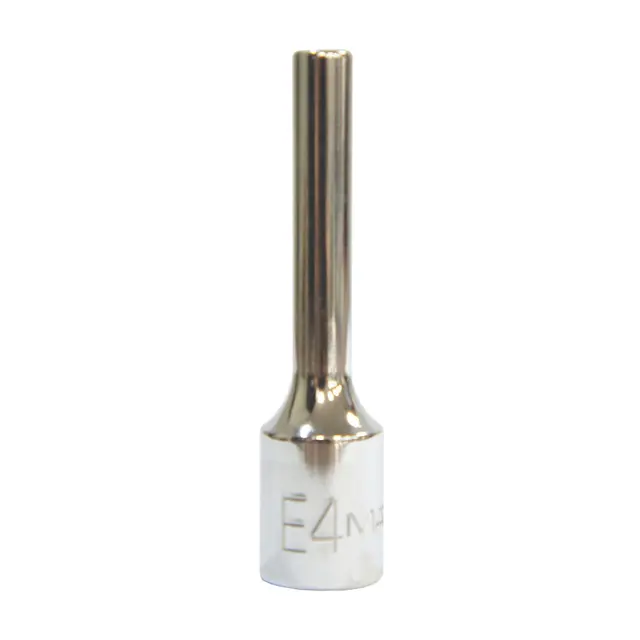 1/4" DRIVE E4 CHROME SOCKET