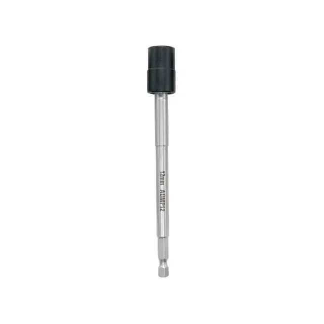 1/4" HEX SHANK 12MM METRIC 12 POINT 6" LONG UNIVERSAL IMPACT DRIVER EXTENSION POWER BIT