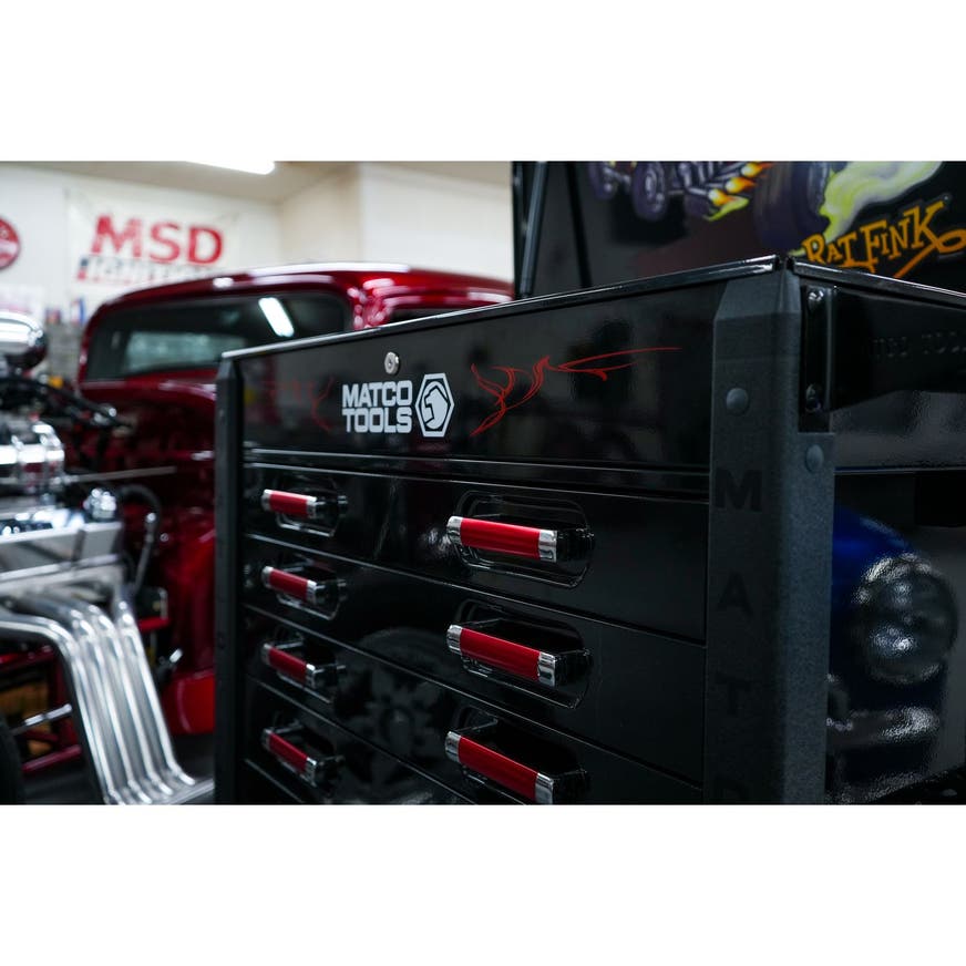 35" x 21" MSC4FD ROLLING TOOL CART (RAT FINK '22) MSC4FDRFK22 Matco Tools