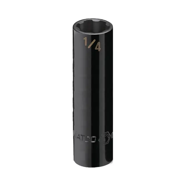 1/4" DRIVE 1/4" SAE 6 POINT DEEP PRO NON-SLIP IMPACT SOCKET
