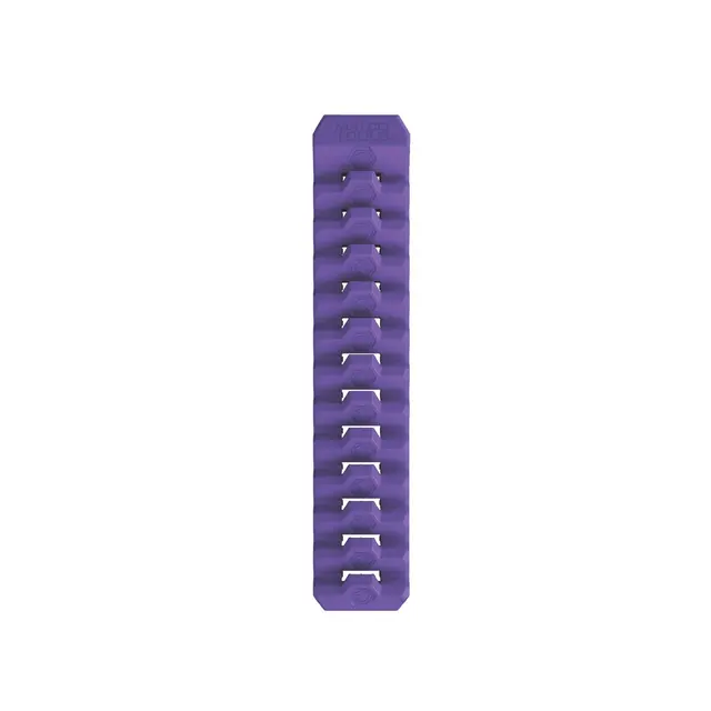 12 SLOT MAGNETIC WRENCH RACK - PURPLE