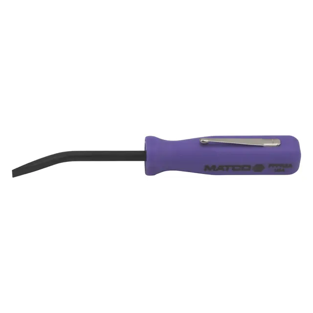 OFFSET POCKET PRY BAR TOOL WITH 27° ANGLE - PURPLE