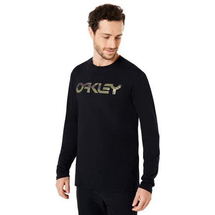 OAKLEY MARK II LONG SLEEVED TEE BLACKOUT - XL