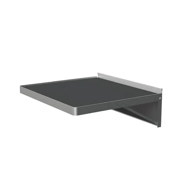 SIDE SHELF 60 LB CAPACITY (SUPERCHARGED SILVER)