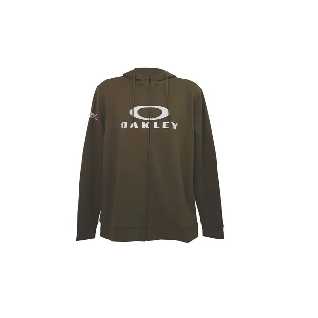 BARK FZ HOODIE - ARMY GREEN - M