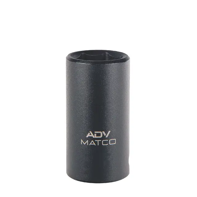 3/8" DRIVE 12MM METRIC 6 POINT MID-LENGTH IMPACT SOCKET