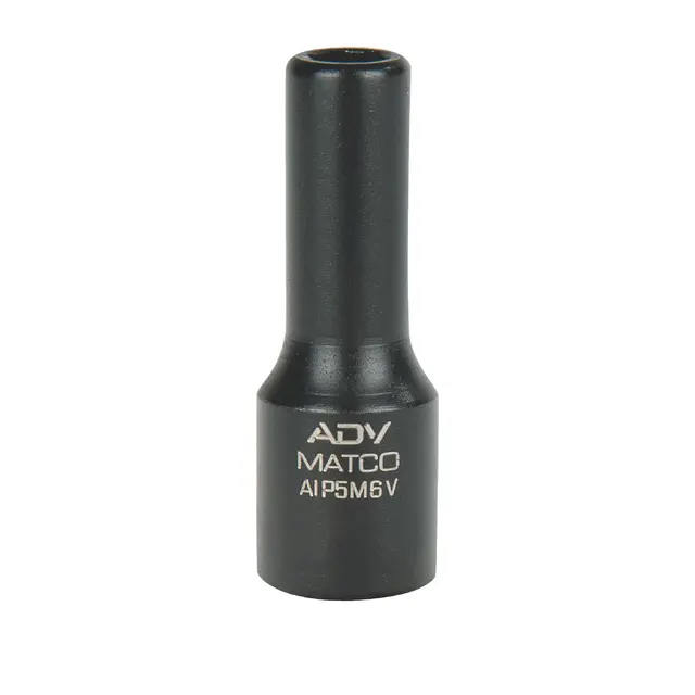 1/4" DRIVE 5MM METRIC 6 POINT MID-LENGTH IMPACT SOCKET