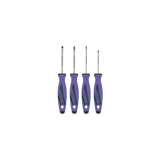 4 PIECE TOP TORQUE II™ PRECISION SCREWDRIVER SET - PURPLE
