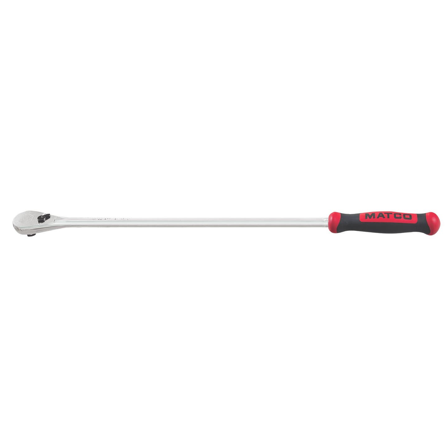 3/8" DRIVE 18-3/4" EIGHTY8 TOOTH FIXED RATCHET WITH ERGO HANDLE - RED